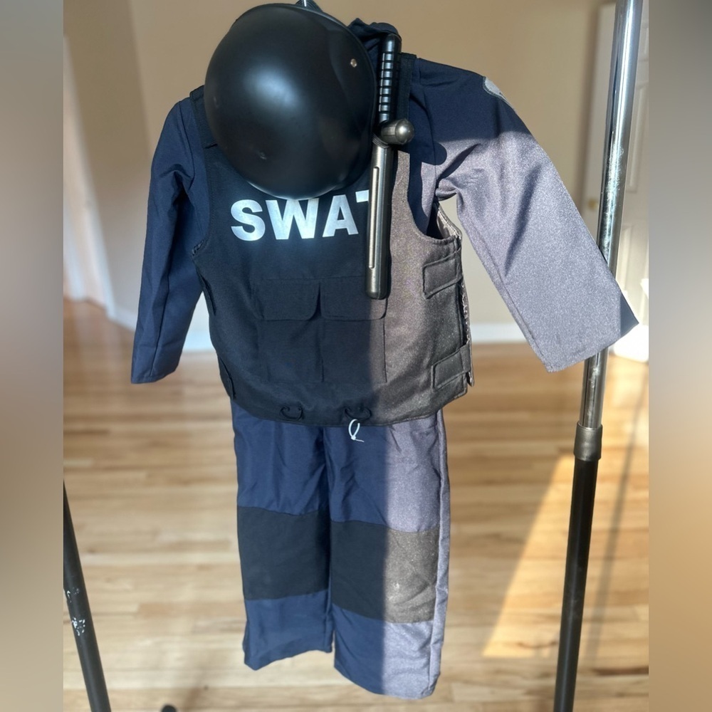 Kids Swat Team Police Officer costume